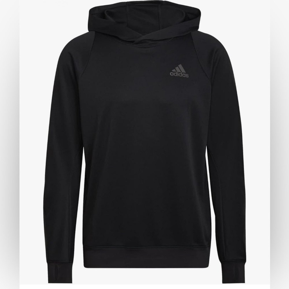 Adidas Men's Run Icon HD Hoodie, AeroReady Running Carrera Sweatshirt Sz L